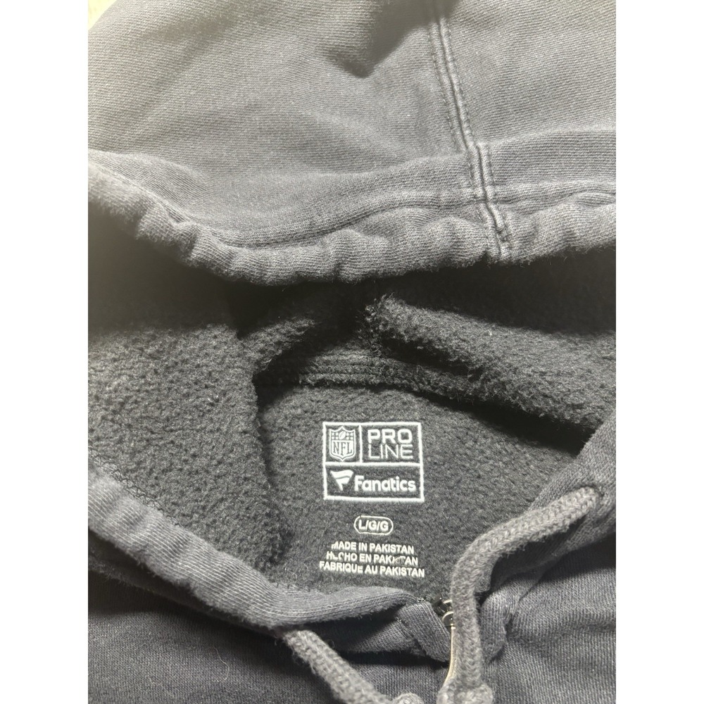 Philidelphia Eagles Pro Line Full Zip Hoodie Super Bowl Champs Long Sleeve Large - Picture 4 of 7